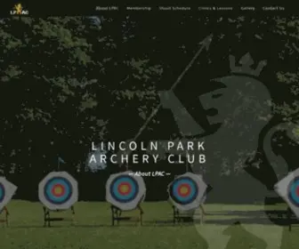 Lincolnparkarcheryclub.org(Lincoln Park Archery Club) Screenshot