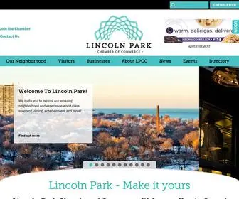 Lincolnparkchamber.com(Lincoln Park Chamber of Commerce) Screenshot