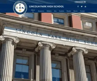 Lincolnparkhs.org(Lincoln Park High School serves students and) Screenshot