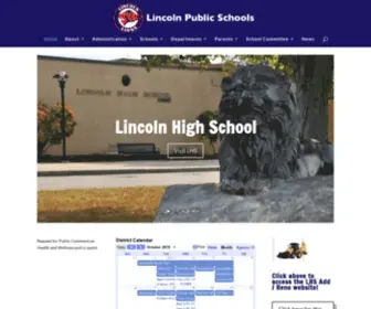 Lincolnps.org(Lincoln Public Schools) Screenshot