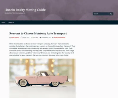 Lincolnrealtyandauction.com(Lincoln Realty Moving Guide) Screenshot