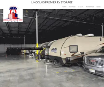 Lincolnrvautoboatstorage.com(RV Storage) Screenshot