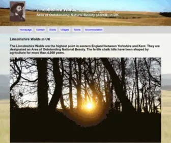 Lincolnshirewolds.info(Lincolnshire Wolds UK) Screenshot