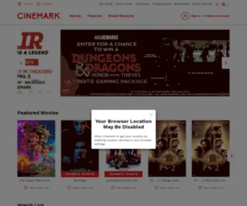 Lincolnsquarecinemas.com(Lincoln Square Cinemas) Screenshot