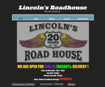 Lincolnsroadhouse.com(Live Music) Screenshot