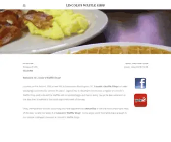 Lincolnswaffleshop.com(Lincoln's Waffle Shop) Screenshot