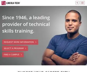 Lincolntech.edu(Lincoln Tech) Screenshot