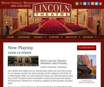 Lincolntheatre.org(Lincoln Theatre) Screenshot