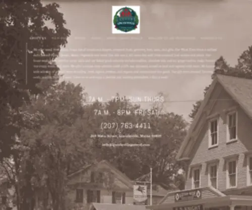Lincolnvillegeneral.com(A little store on the coast of Maine) Screenshot
