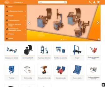 Lincos.si(Oprema za avtomehanike) Screenshot