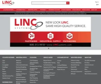 Lincsupply.com(Fastening, Packaging, & Industrial Supplies) Screenshot