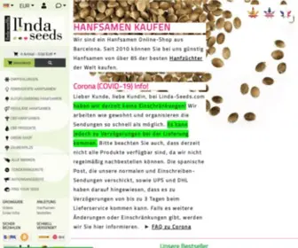 Linda-Seeds.com(Hanfsamen kaufen) Screenshot