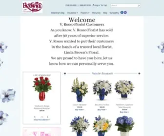 Lindabrownfloral.com(Donegal Florist) Screenshot