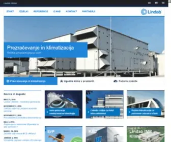 Lindab.si(OC IMP Klima) Screenshot