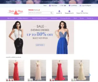 Lindadress.com(Linda Dresses) Screenshot