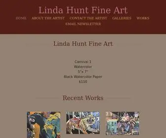 Lindahuntfineart.com(Linda Hunt Fine Art) Screenshot