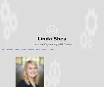 Lindalucilleshea.com(About) Screenshot