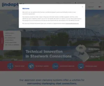Lindapter.com(Home) Screenshot