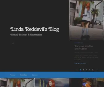 Lindareddevil.com(Virtual Fashion & Accessories) Screenshot