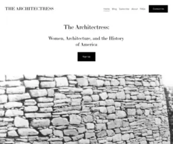 Lindareederwriter.com(THE ARCHITECTRESS) Screenshot