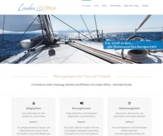 Lindas-Office.de(Bei Lindas Office) Screenshot