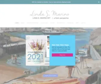 Lindasmarinoart.com(Linda S. Marino Art) Screenshot