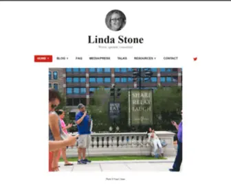 Lindastone.net(Photo © Nancy Stone Attention) Screenshot