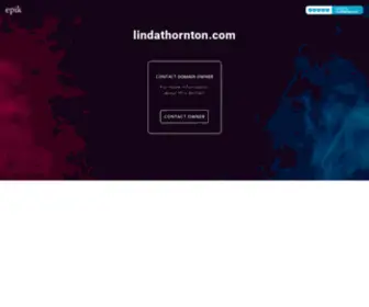 Lindathornton.com(Contact with domain owner) Screenshot