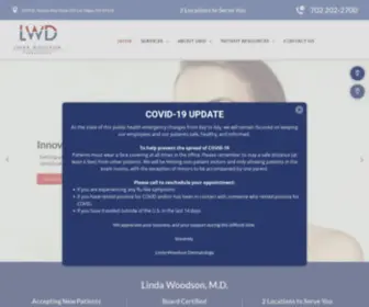 Lindawoodsondermatology.com(If you need a qualified dermatologist) Screenshot