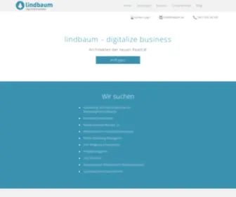 Lindbaum.de(Online Marketing aus Bremen/Osterode) Screenshot