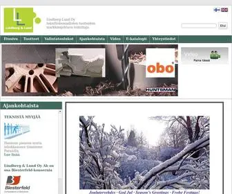 Lindberg-Lund.fi(Lindberg & Lund AS) Screenshot