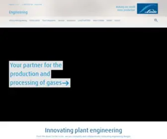 Linde-Engineering.com(Think Hydrogen) Screenshot