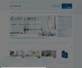 Linde-Gas.it(Linde Gas Italia) Screenshot