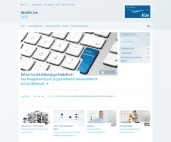 Linde-Healthcare.ee(Linde Healthcare) Screenshot