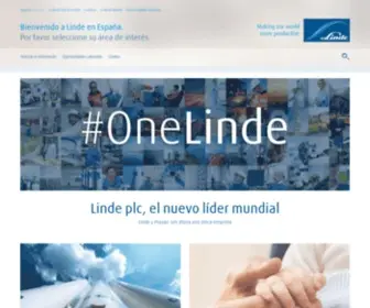 Linde.es(Linde España) Screenshot