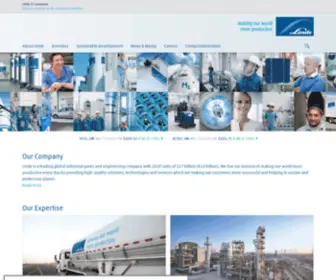 Linde.name(Linde Worldwide) Screenshot