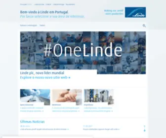 Linde.pt(Linde Portugal) Screenshot