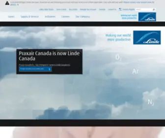 Lindecanada.ca(Linde Canada Inc) Screenshot