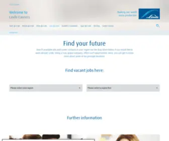 Lindejobs.com(Jobs @ Linde) Screenshot