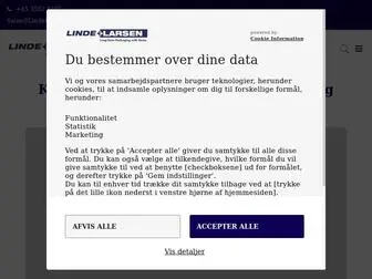 Lindelarsen.com(Linde) Screenshot