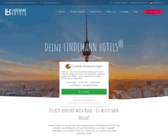 Lindemannhotels.de(LINDEMANN HOTELS®) Screenshot