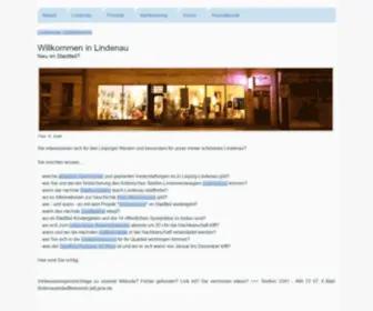 Lindenauerstadtteilverein.de(Nachbarschaftsgärten) Screenshot