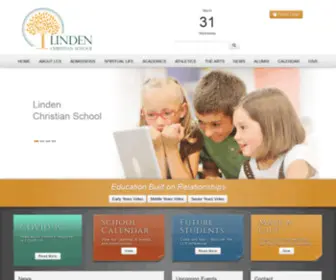 Lindenchristian.org(Linden Christian School Linden Christian School) Screenshot