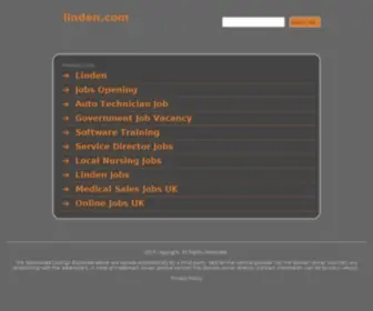 Linden.com(Linden) Screenshot