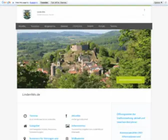 Lindenfels.de(Lindenfels) Screenshot