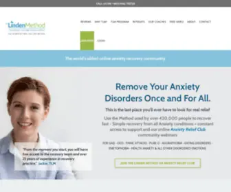 Lindenmethod.com(THE LINDEN METHOD) Screenshot