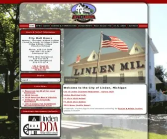 Lindenmi.us(The City of Linden) Screenshot