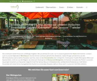 Lindenwirt.com(#hotel #restaurant #wirtshaus) Screenshot