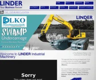 Linderco.com Screenshot