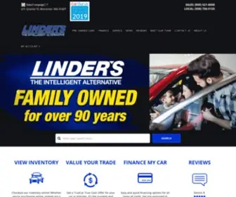 Lindersinc.com(Linder's Inc) Screenshot